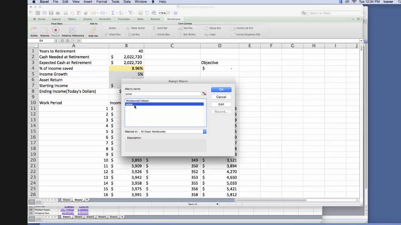 getting solver for excel mac